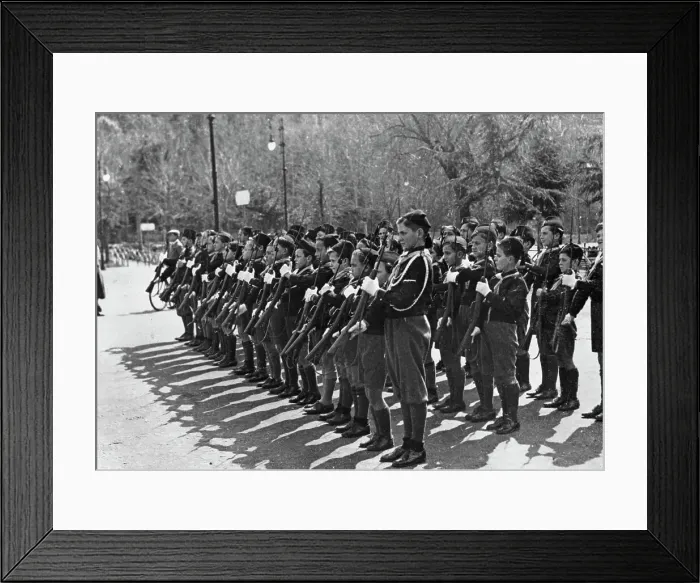 Framed Print : Italian Fascist Youth Framed Print : Italian Fascist Youth