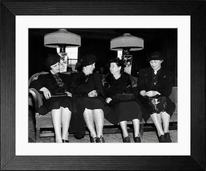 Framed Print : Union Leaders Wives Framed Print : Union Leaders Wives