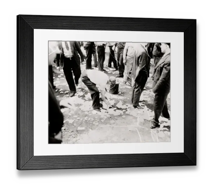 Framed Print : Aftermath Of Battle Of The Overpass Framed Print : Aftermath Of Battle Of The Overpass
