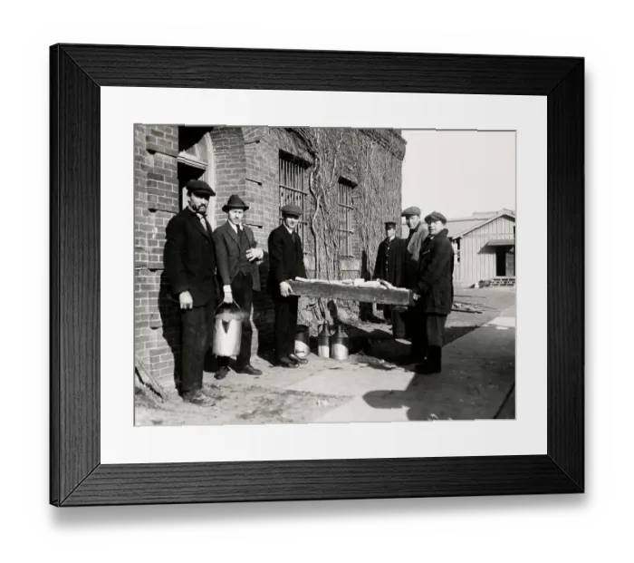 Framed Print : Suspected Radicals On Deer Island Framed Print : Suspected Radicals On Deer Island