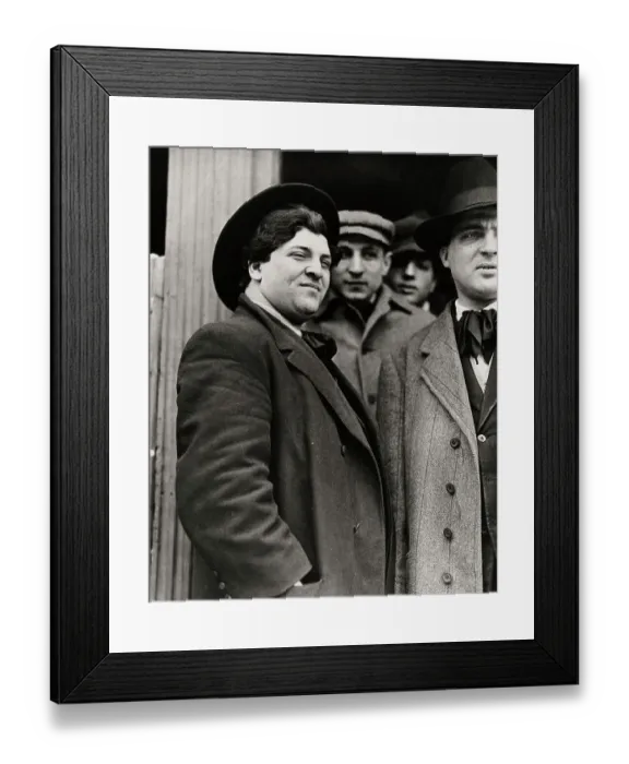 Framed Print : Joseph Ettor And Arturo Giovannitti Framed Print : Joseph Ettor And Arturo Giovannitti