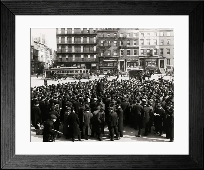 Framed Print : IWW Rally In Union Square Framed Print : IWW Rally In Union Square