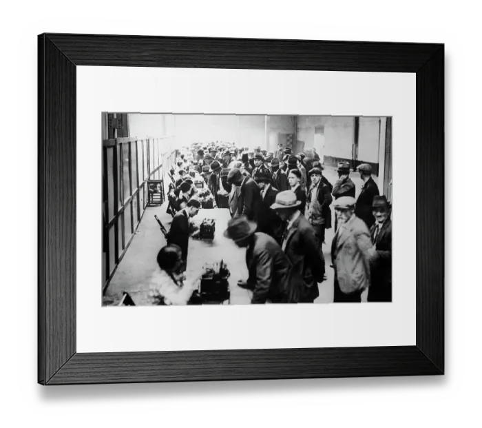 Framed Print : Unemployed Applying For Jobs Framed Print : Unemployed Applying For Jobs