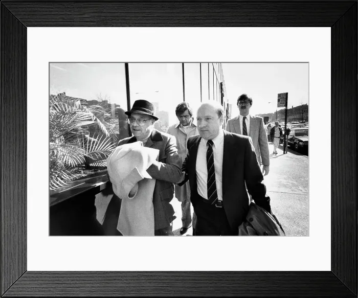 Framed Print : Salvatore Santoro And Lawyer Framed Print : Salvatore Santoro And Lawyer