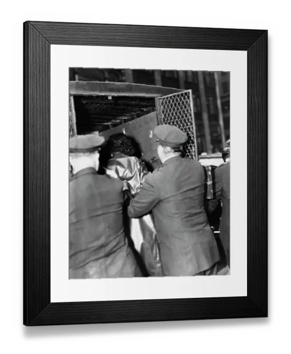 Framed Print : Police Arresting Protestor Framed Print : Police Arresting Protestor