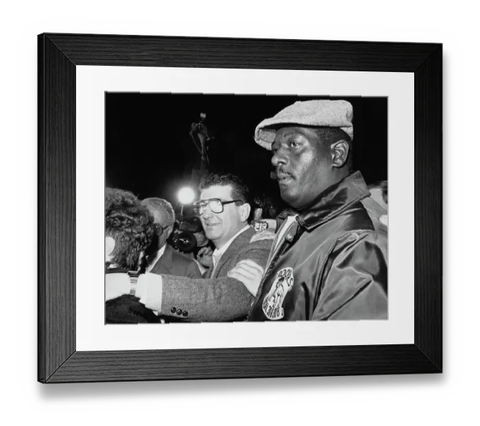 Framed Print : Union Leader Leaving Court Framed Print : Union Leader Leaving Court