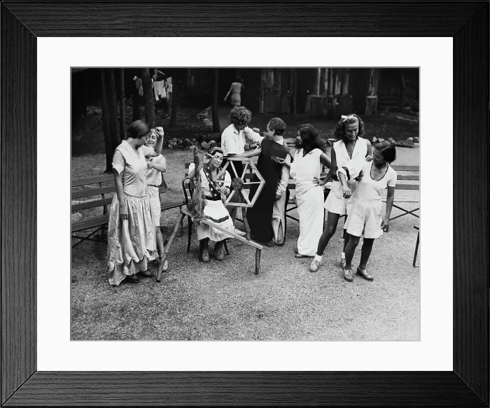 Framed Print : Costume-Making At Camp Tera Framed Print : Costume-Making At Camp Tera
