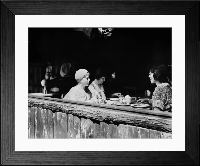 Framed Print : Women At Camp Tera Framed Print : Women At Camp Tera