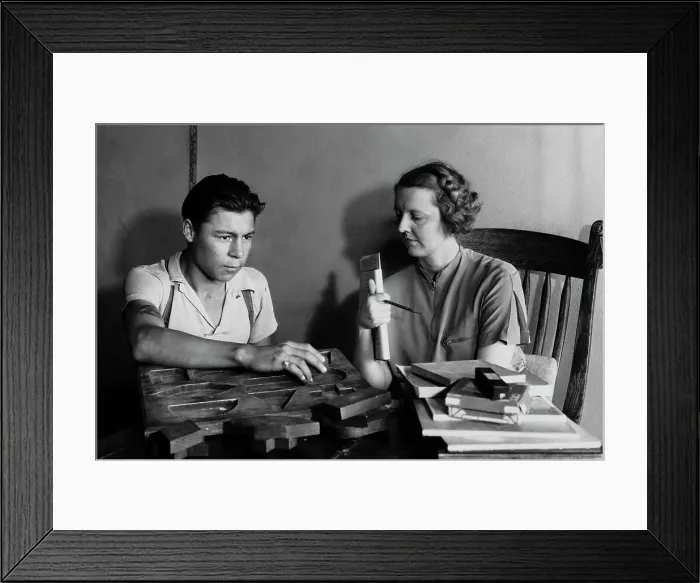 Framed Print : Intelligence Test For Murder Suspect Framed Print : Intelligence Test For Murder Suspect