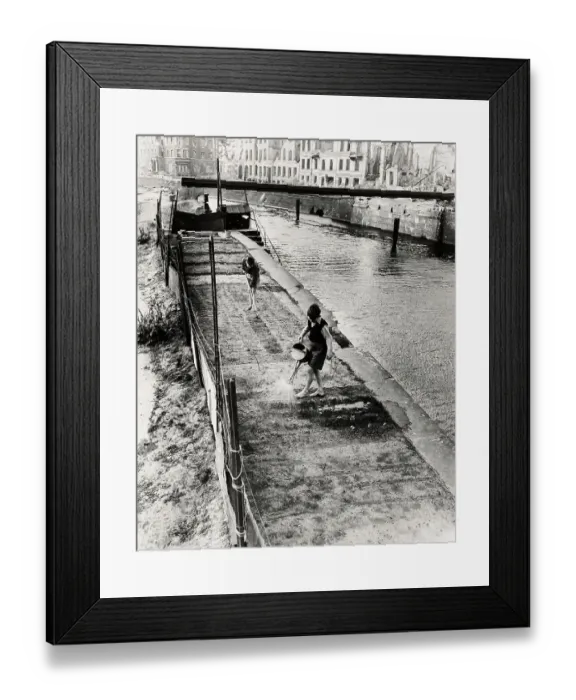 Framed Print : Young Gardeners In Berlin Framed Print : Young Gardeners In Berlin