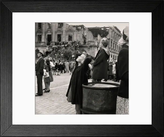 Framed Print : Children Watching A Show