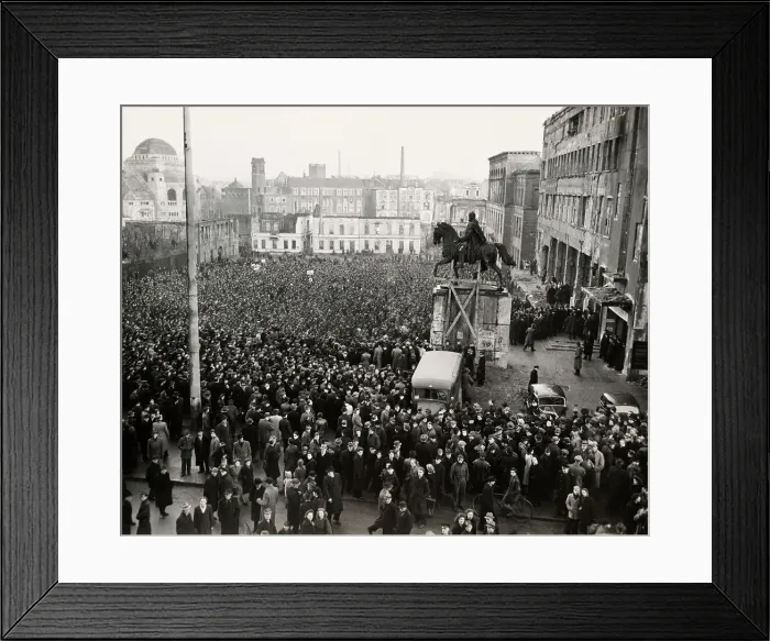 Framed Print : Industrial Unrest In Essen Framed Print : Industrial Unrest In Essen