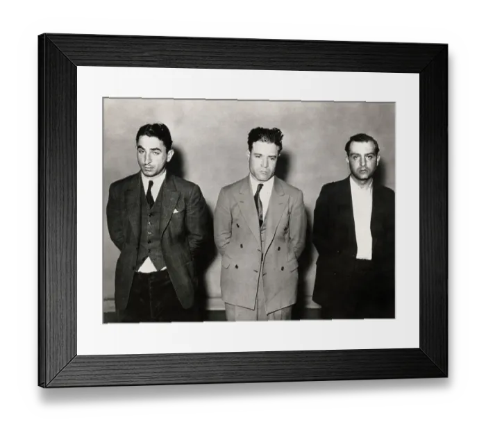 Framed Print : Three Suspects In Murder Case Framed Print : Three Suspects In Murder Case