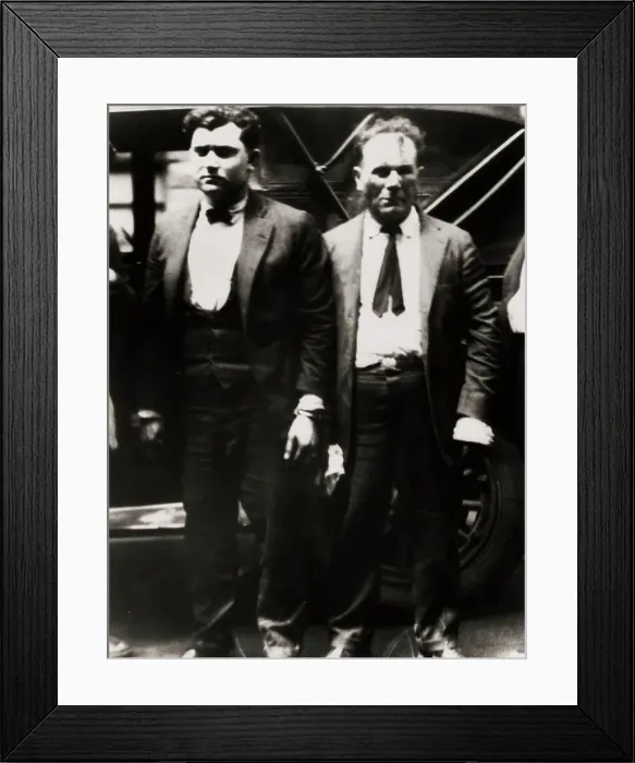 Framed Print : Gangsters John Scalise And Albert Anselmi Framed Print : Gangsters John Scalise And Albert Anselmi