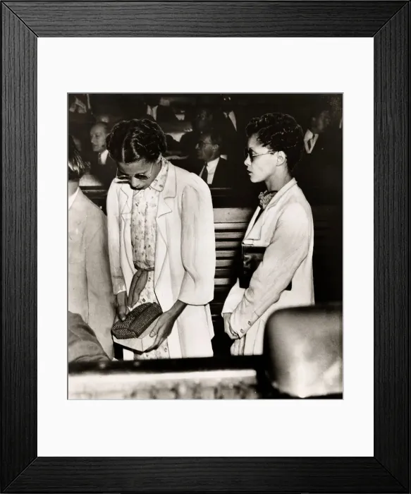 Framed Print : Lessie Ware And Williana Hammond Framed Print : Lessie Ware And Williana Hammond