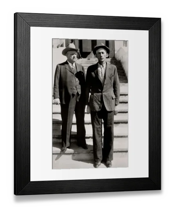 Framed Print : Murder Convict Is Returned To Prison Framed Print : Murder Convict Is Returned To Prison