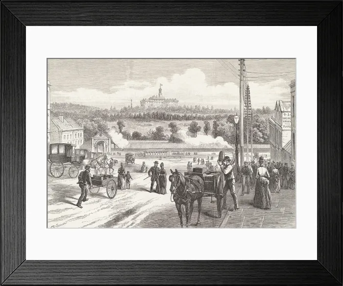 Framed Print : Government House of Melbourne Framed Print : Government House of Melbourne