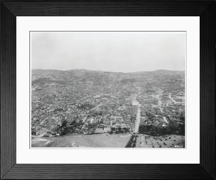 Framed Print : City of Wellington Framed Print : City of Wellington