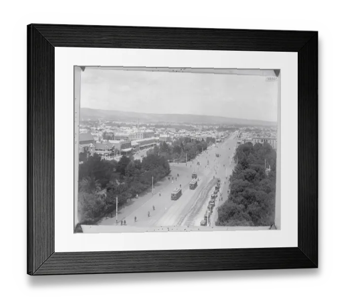 Framed Print : View of Town of Adelaide Framed Print : View of Town of Adelaide