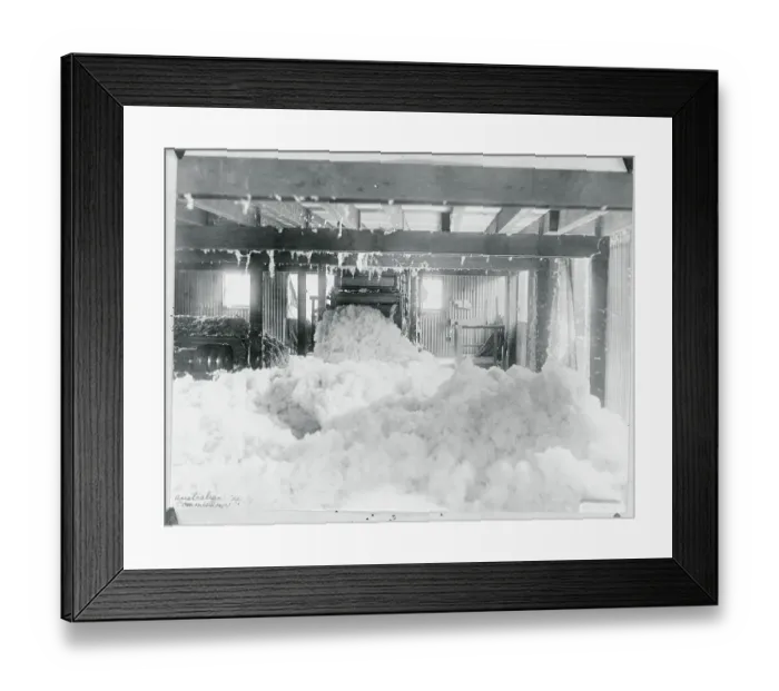 Framed Print : Cotton Ginnery Framed Print : Cotton Ginnery
