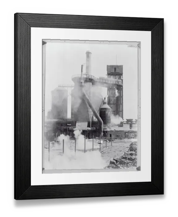 Framed Print : View of Lithgow Steel Works Framed Print : View of Lithgow Steel Works