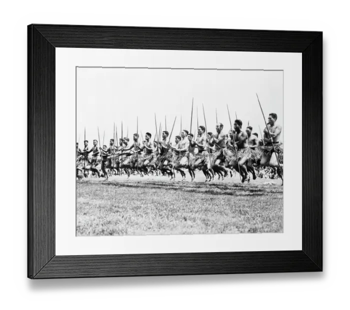 Framed Print : Maori Men In War Dance Framed Print : Maori Men In War Dance