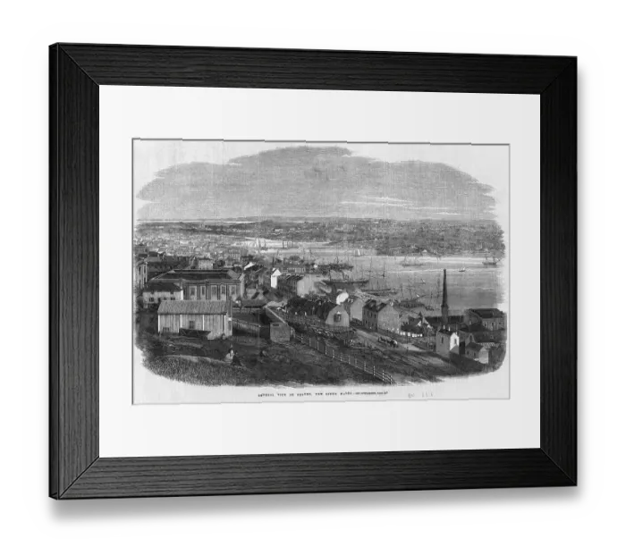 Framed Print : Vast Settlement of Sydney