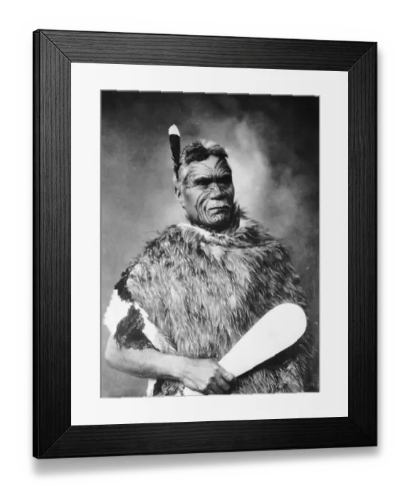 Framed Print : Maori Chief Framed Print : Maori Chief