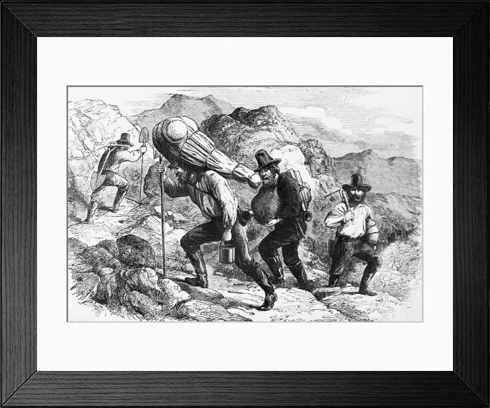 Framed Print : Gold-Diggers Seeking Out Gold Framed Print : Gold-Diggers Seeking Out Gold