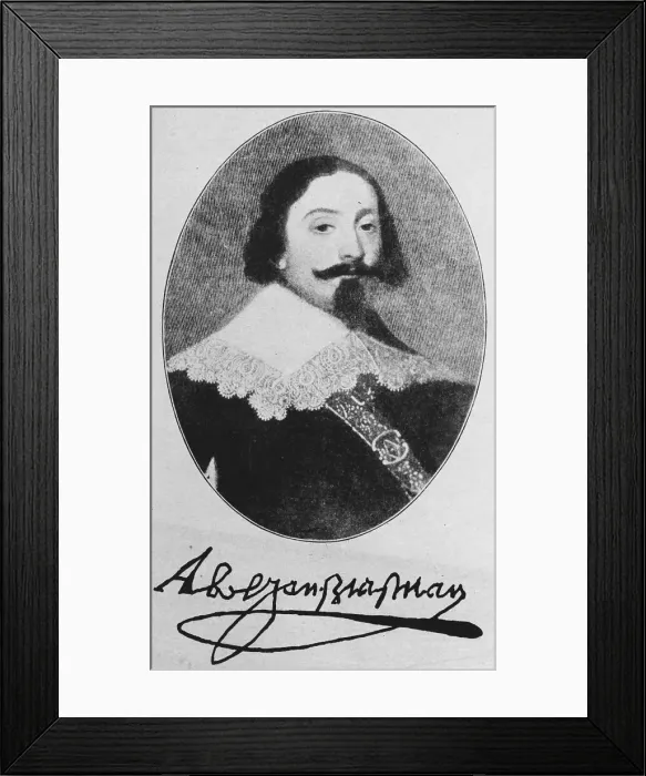 Framed Print : Portrait of Abel J. Tasman Framed Print : Portrait of Abel J. Tasman