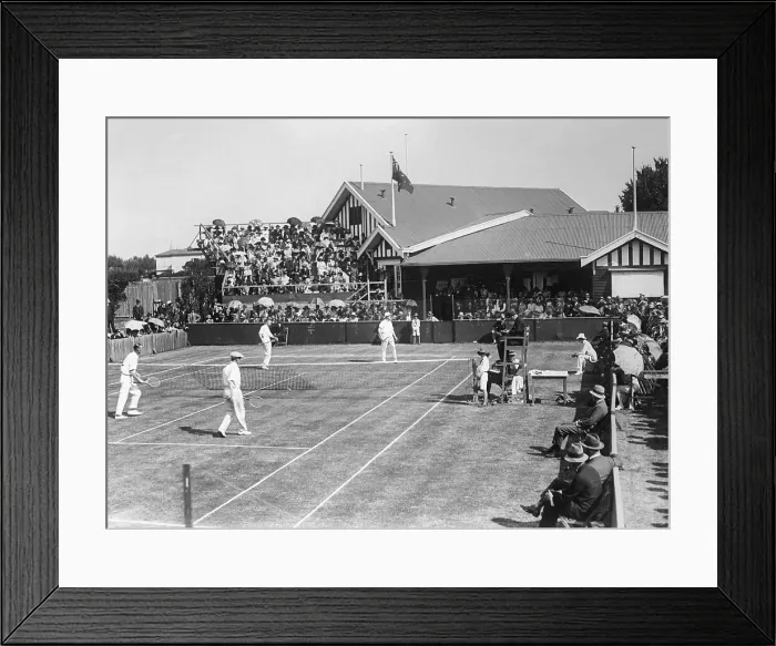 Framed Print : Australian Open Doubles Elimination Match Framed Print : Australian Open Doubles Elimination Match