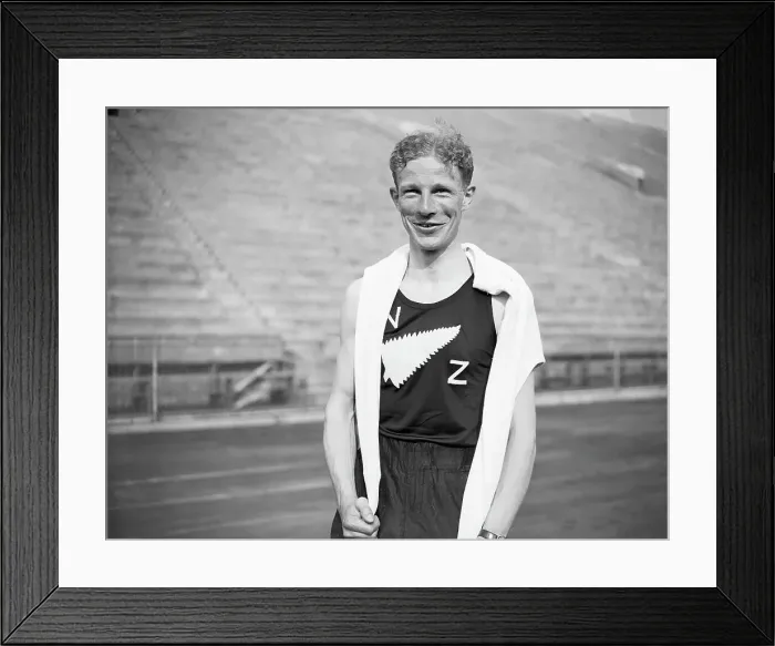 Framed Print : Athlete Jack Lovelock Framed Print : Athlete Jack Lovelock