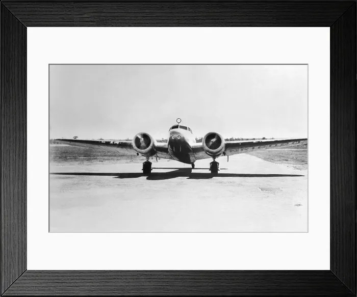 Framed Print : Amelia Earhart's Lockheed Electra Framed Print : Amelia Earhart's Lockheed Electra