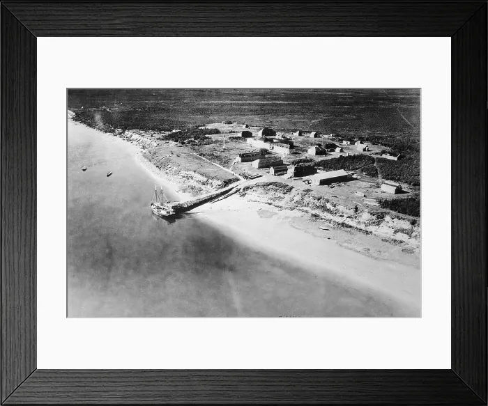 Framed Print : Canadian Trading Post Framed Print : Canadian Trading Post