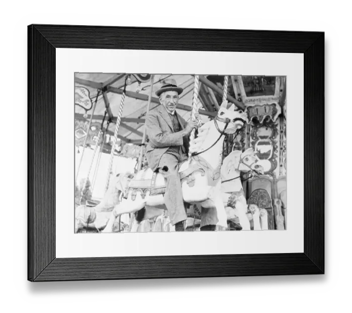 Framed Print : Honorable W. M. Hughes Riding Carousel Framed Print : Honorable W. M. Hughes Riding Carousel