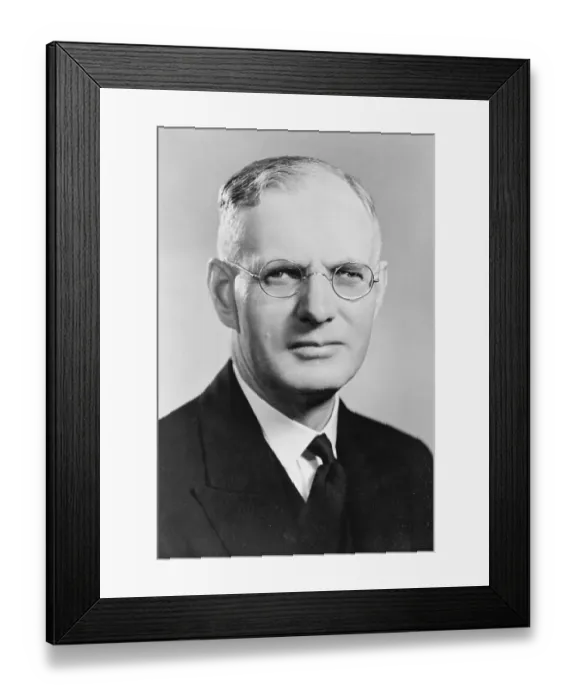 Framed Print : Australian Politician John Curtin Framed Print : Australian Politician John Curtin