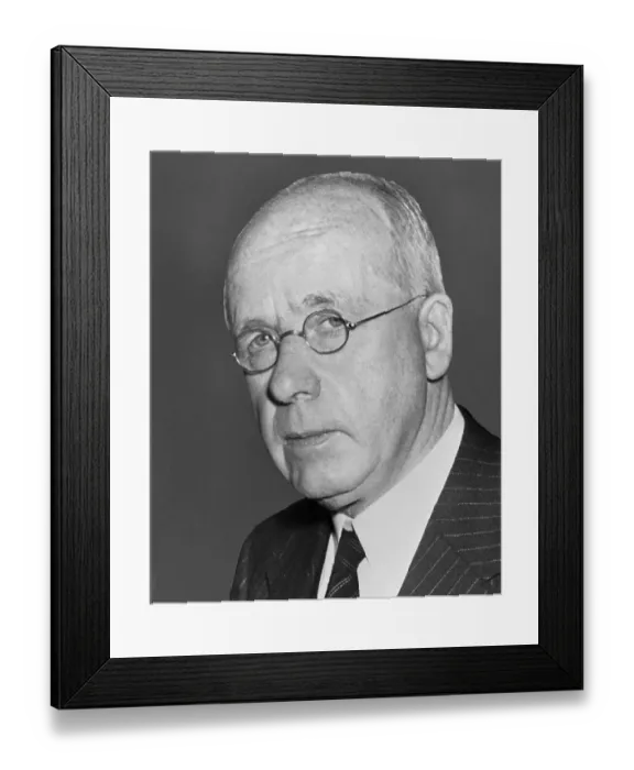 Framed Print : Portrait of Prime Minister Peter Fraser Framed Print : Portrait of Prime Minister Peter Fraser