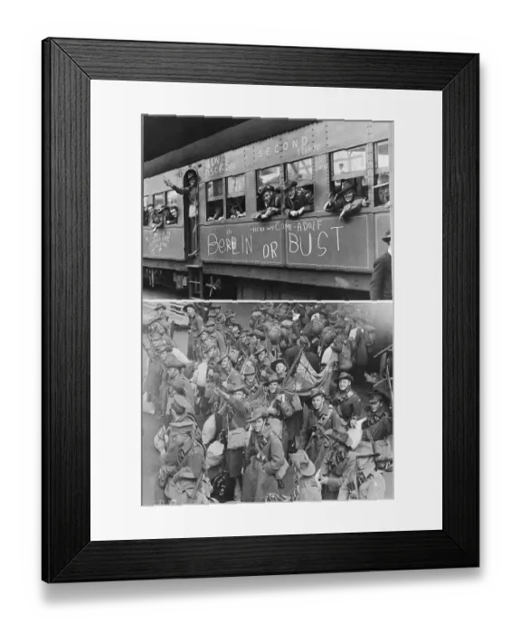 Framed Print : Australian Troops Framed Print : Australian Troops