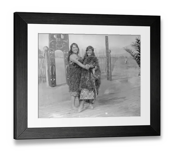 Framed Print : New Zealand Girls Framed Print : New Zealand Girls