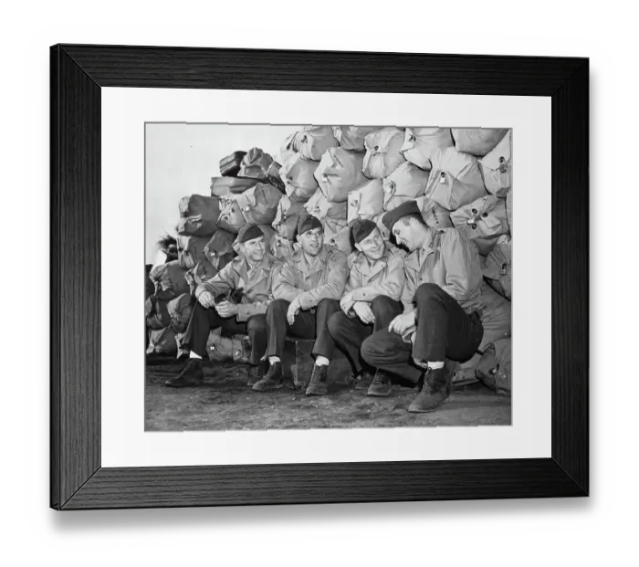 Framed Print : Football Stars Turned Marines Framed Print : Football Stars Turned Marines