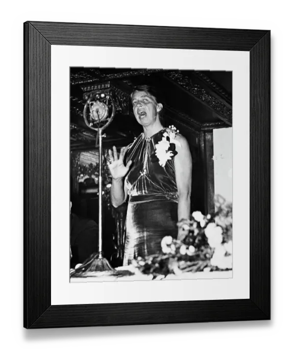Framed Print : Eleanor Roosevelt At Event Framed Print : Eleanor Roosevelt At Event