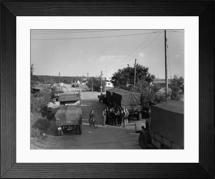 Framed Print : Stalled By Berlin Blockade Framed Print : Stalled By Berlin Blockade