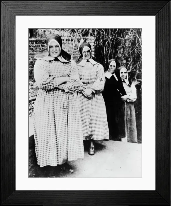 Framed Print : Red Cross Nuns In Germany Framed Print : Red Cross Nuns In Germany
