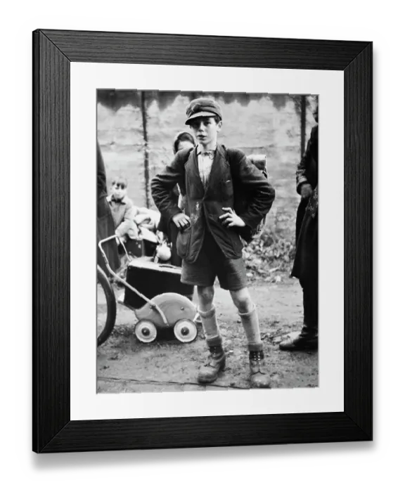 Framed Print : A Boy In Aachen Framed Print : A Boy In Aachen