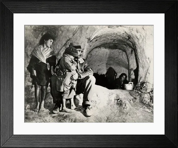Framed Print : A Cave In Naples Framed Print : A Cave In Naples