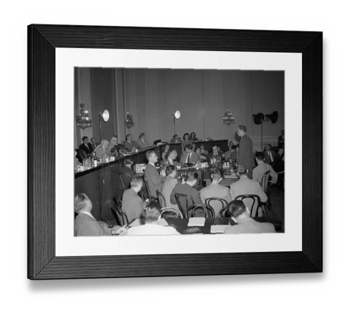 Framed Print : Charles Kramer and Elizabeth Bentley Framed Print : Charles Kramer and Elizabeth Bentley
