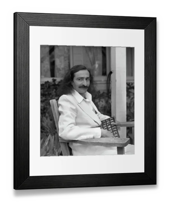 Framed Print : Shri Meher Baba Framed Print : Shri Meher Baba