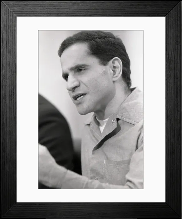 Framed Print : Sirhan Sirhan at Parole Hearing Framed Print : Sirhan Sirhan at Parole Hearing