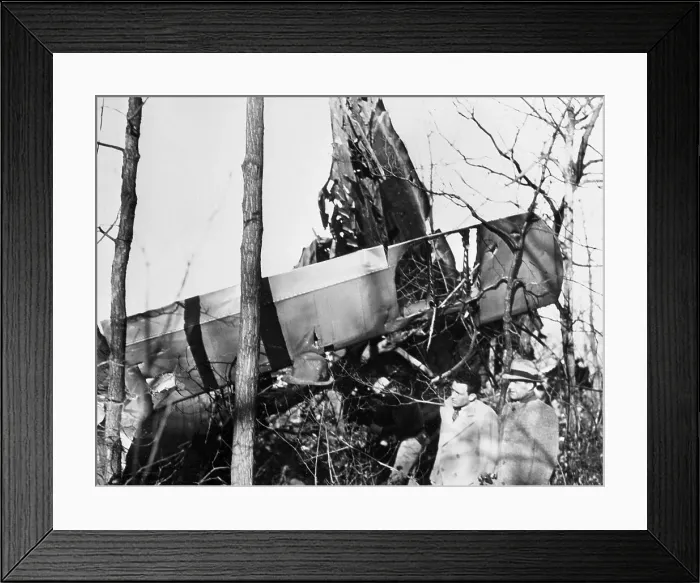 Framed Print : TWA Flight 1 Crash Framed Print : TWA Flight 1 Crash