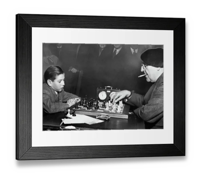 Framed Print : Arturito Pomar Battled Dr. Ossip Bernstein to a Draw